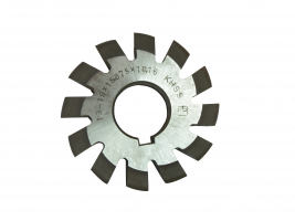 Cutters for roller chain sprockets according to DIN 8196